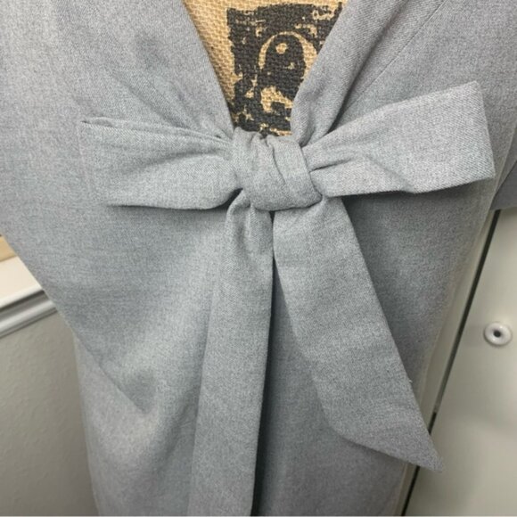 Banana Republic Back Plunge Bow Blouse - Picture 7 of 13